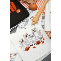 C&F Home Halloween Costume Cats 100% Cotton Flour Sack Dishtowel -C&F Home GUEST 02c5042e a5f0 424c 9c32 5d3badb74e26 1