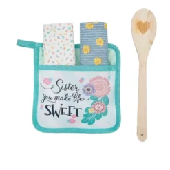 C&F Home Sister Life Sweet Potholder Gift Set -C&F Home GUEST 054b3779 3aee 4f67 89a7 ccbff0febc39