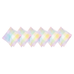 C&F Home Hana Color Block Plaid Napkin Set Of 6 -C&F Home GUEST 08d5a74a fc77 4505 822b d2bd0686baf3