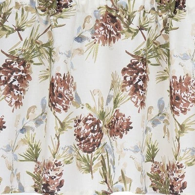 C&F Home Cooper Pines Cotton Brown Valance Window Treatment 4 C&F Home Cooper Pines Cotton Brown Valance Window Treatment - Image 2