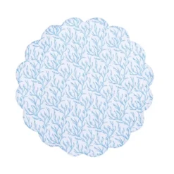 C&F Home Chinoiserie Coast Reversible Machine Washable Round Quilt Placemats Set Of 6 -C&F Home GUEST 0d5194f4 800f 42b9 ab54 8bd27610794a