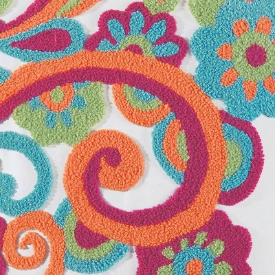 C&F Home 16" X 16" Flower Tufted Pillow 3 C&F Home 16" X 16" Flower Tufted Pillow