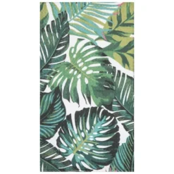 C&F Home 27" X 18" Palm Leaves Kitchen And Bathroom Graphic Print Hand Towel -C&F Home GUEST 0fa74602 b942 4ff4 a745 c5e450831c15