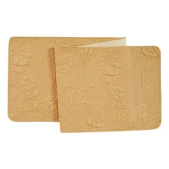 C&F Home Shell Taupe Table Runner 14" X 51"