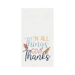C&F Home Thanksgiving "In All Things Give Thanks" Kitchen Flour Sack Cotton Dishtowel 9 C&F Home Thanksgiving "In All Things Give Thanks" Kitchen Flour Sack Cotton Dishtowel -C&F Home GUEST 100190d5 1c77 4065 a116 1cbcb4c32cc3