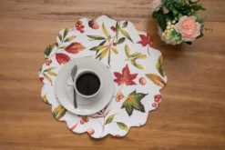 C&F Home Camilla Round Placemats Set Of 6, 17" -C&F Home GUEST 107b2079 3055 4142 9ca6 3910dcb24741