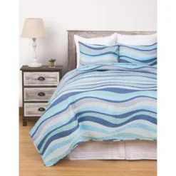 C&F Home Seawaves Coastal Beach Quilt Set -C&F Home GUEST 125ea892 1fb7 461b 8a2f 835876d16310