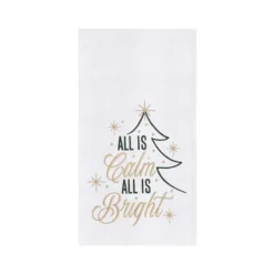 C&F Home Calm & Bright Christmas Tree Towel -C&F Home GUEST 13706e2b 95d2 4c24 b087 b1cd419639aa