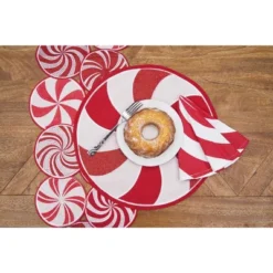 C&F Home Peppermint Table Runner 13" X 51" -C&F Home GUEST 13df2c6d bfa2 48a4 812b ceac71e277e1