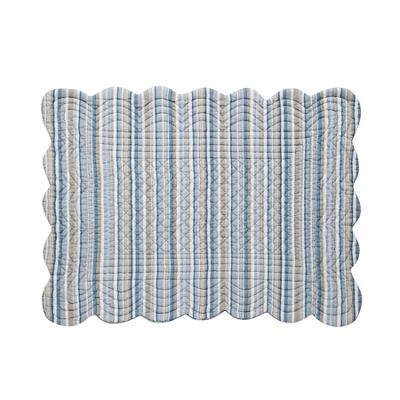 C&F Home Morrison Floral Cotton Quilted Reversible Machine Washable Placemat Machine Washable Set Of 6 5 C&F Home Morrison Floral Cotton Quilted Reversible Machine Washable Placemat Machine Washable Set Of 6 - Image 3