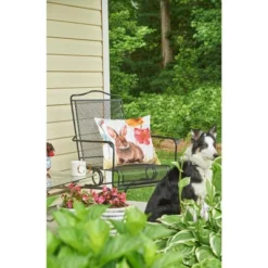 C&F Home 18" X 18" Sitting Bunny Easter Indoor/Outdoor Throw Pillow -C&F Home GUEST 15cf740b d5a4 472c 92ef 553b3c8c9c67