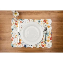 C&F Home Sheila Wildflower Placemats Set Of 6 All Seasons Floral Flowers Watercolor, 13" X 19" -C&F Home GUEST 181fa38a 02a5 4473 99c3 356ad9281032