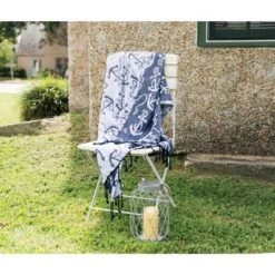 C&F Home Chenille Anchor Woven 50" X 60" Throw Blanket With Fringe -C&F Home GUEST 18b8d671 78db 4cf8 b6e1 2cc627b4abb7