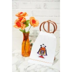 Plum & Post Vampire Halloween Guest Towel
