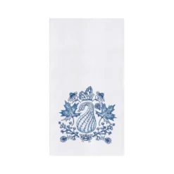 C&F Home Blue Harvest Gourd Design Dishtowel -C&F Home GUEST 1b0ba0c8 77f4 4f79 9a68 b658d34bea1e