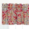 C&F Home Rhapsody Red Valance Collection