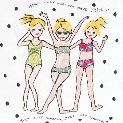 C&F Home Just Want To Have Fun Embroidered Petite Throw Pillow 4 C&F Home Just Want To Have Fun Embroidered Petite Throw Pillow - Image 2