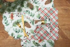 C&F Home Jovie Round Placemats Set Of 6, 17" -C&F Home GUEST 1b8c6d7f eb45 4832 bc5a 491b6b419569