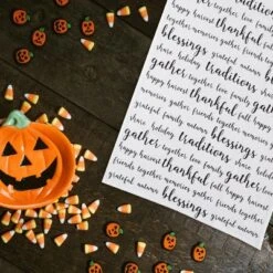 C&F Home Harvest Script Printed Flour Sack Cloth Thanksgiving Kitchen Towel Dishtowel -C&F Home GUEST 1cf16ca0 3867 4e65 9d68 0bc85eb97368