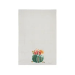 C&F Home Harvest Teal Pumpkin Floral Flower Leaves Cloth Dishtowel -C&F Home GUEST 1dcef8f3 bb2c 4e56 b1cd ca2238be351c