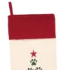 C&F Home 8.5" X 20" Christmas Tree Paws Embroidered Hanging Large Christmas Stocking -C&F Home GUEST 1e07681b 0f08 4be6 90e0 94650c256606