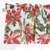 C&F Home Poinsettia Berries Cotton Red Valance Window Treatment -C&F Home GUEST 1e3237c7 69bd 43db 958f 1328f7195e95