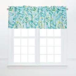 C&F Home Jade Coastal Blue Valance Collection -C&F Home GUEST 1e47d612 ea70 4e15 8611 61edb0374d48