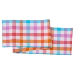 C&F Home Cabana Plaid Gingham Check Table Runner 13" X 72" -C&F Home GUEST 1f6a0c85 9c67 4a1a a0e8 970450962bd2