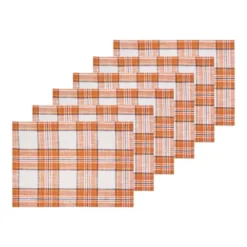 C&F Home Gibson Plaid Placemats Set Of 6, 13" X 19" -C&F Home GUEST 1fa31b90 23a5 453b a33d db02387103b2