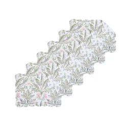 C&F Home Lana Palms Reversible Machine Washable Scallop Quilt Placemats Set Of 6 -C&F Home GUEST 22f9b717 8b35 49da b9a5 4c6d9c62904c