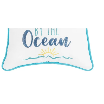 C&F Home Better By The Ocean Embroidered Throw Pillow 4 C&F Home Better By The Ocean Embroidered Throw Pillow - Image 2