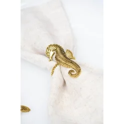 C&F Home Gold Seahorse Napkin Rings Set Of 4 -C&F Home GUEST 2504f071 b12d 470f b676 699eb59b5c47