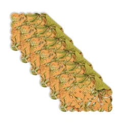 C&F Home Barbados Sunset Cotton Quilted Reversible Placemats Set Of 6, 13" X 19" -C&F Home GUEST 254ab02c 3177 447e b2b3 9305d21e3c96