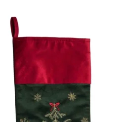 C&F Home 8.5" X 20" Christmas Tree W/ Bow Forest Hanging Large Christmas Stocking
