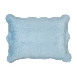 C&F Home 20" X 26" Blue Pebbles Cotton Standard Sham - Machine Washable