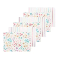 C&F Home Bunnies & Blooms Placemats Set Of 6, 14" X 20" -C&F Home GUEST 25af5dc1 06b1 4055 a95b 00941f758d4f