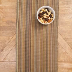C&F Home Cedar Stripes Table Runner 13" X 72"