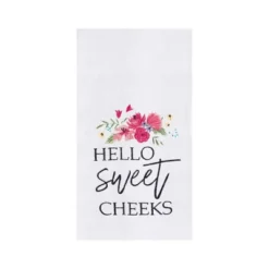 C&F Home Valentine's Day "Hello Sweet Cheeks" Embroidered Flour Sack Kitchen Dishtowel -C&F Home GUEST 26a03e97 8fe7 4746 b84d e02d1988f373