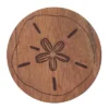 C&F Home Sand Dollar Wood Coasters Set Of 4 -C&F Home GUEST 287696be 47f3 40c3 b915 98866121415b