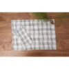 C&F Home Sage & Gold Plaid Single Placemat, 13" X 19"
