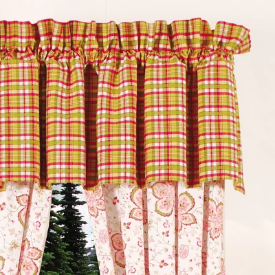 C&F Home Hot Pink Plaid Green Girls Children's Room Kids Cotton Bedroom Guestroom Premium Window Woven Valance 3 C&F Home Hot Pink Plaid Green Girls Children's Room Kids Cotton Bedroom Guestroom Premium Window Woven Valance