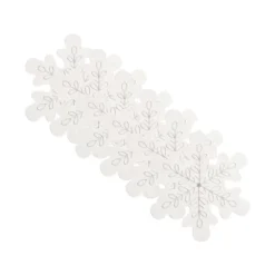 C&F Home Sparkle Snowflake Round Placemats Set Of 6, 17" -C&F Home GUEST 2c56c576 c334 4a52 b729 d87b11b4ed6a