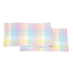 C&F Home Hana Color Block Plaid Table Runner 13" X 72" -C&F Home GUEST 2e88cbc9 12d9 457b a6b7 db45b1968abf