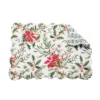 C&F Home Silvia Poinsettia Placemat