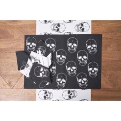 C&F Home Skeleton Skulls Pattern Halloween Reversible Decorative Table Runner 14" X 72" 14 C&F Home Skeleton Skulls Pattern Halloween Reversible Decorative Table Runner 14" X 72" -C&F Home GUEST 33e6cfb1 3bc8 48e2 8036 0db1501b4476