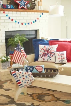 C&F Home Solid Navy Flange July 4th Throw Pillow 8 C&F Home Solid Navy Flange July 4th Throw Pillow -C&F Home GUEST 3417b9a8 56f3 4a98 aa79 50ca5e3c7aed