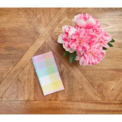 C&F Home Hana Color Block Plaid Napkin Set Of 6 -C&F Home GUEST 34a04cad 6647 489a a0ed c1ed40d442b3