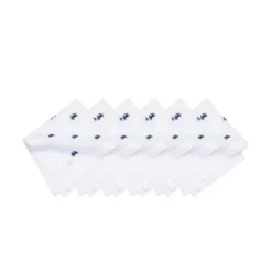 C&F Home Navy Crab Embroidered Machine Washable Hemstitch Napkins Set Of 6 -C&F Home GUEST 35beba8f c87a 4990 9e6a 67db541ef7f9