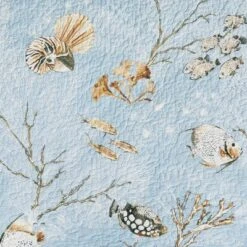 C&F Home Meraki Island Reversible Blue Coastal Napkin Set Of 6 -C&F Home GUEST 36267cd0 15fb 4e26 bb69 f8a8fdcd7941