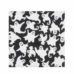 C&F Home Hey Boo Ghosts Halloween 100% Cotton Cloth Napkins Set Of 6 -C&F Home GUEST 370fc986 0f79 443e b58f 25b35562f78a